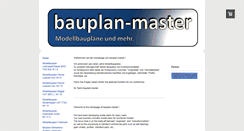 Desktop Screenshot of bauplan-master.de